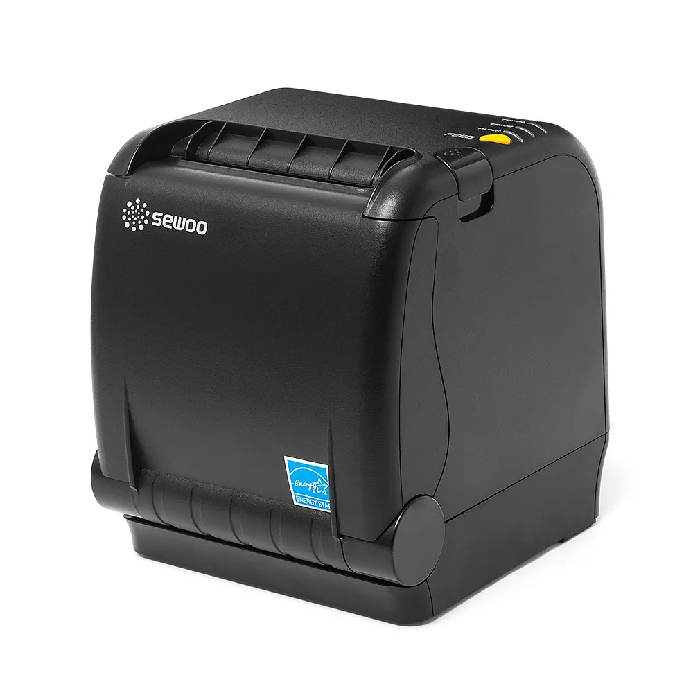 картинка Принтер чеков 80 мм, Sewoo SLK-TS400 UE_B (220мм/сек., USB, Ethernet) черный от магазина ККМ.ЦЕНТР