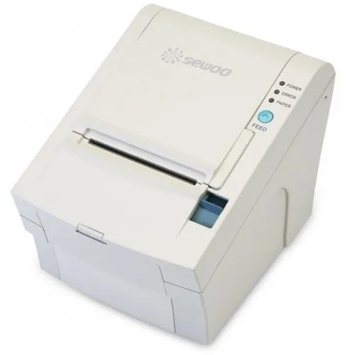 картинка Принтер чеков 80 мм, Sewoo LK-TЕ122_UE (200 мм/сек, USB, Ethernet) белый от магазина ККМ.ЦЕНТР